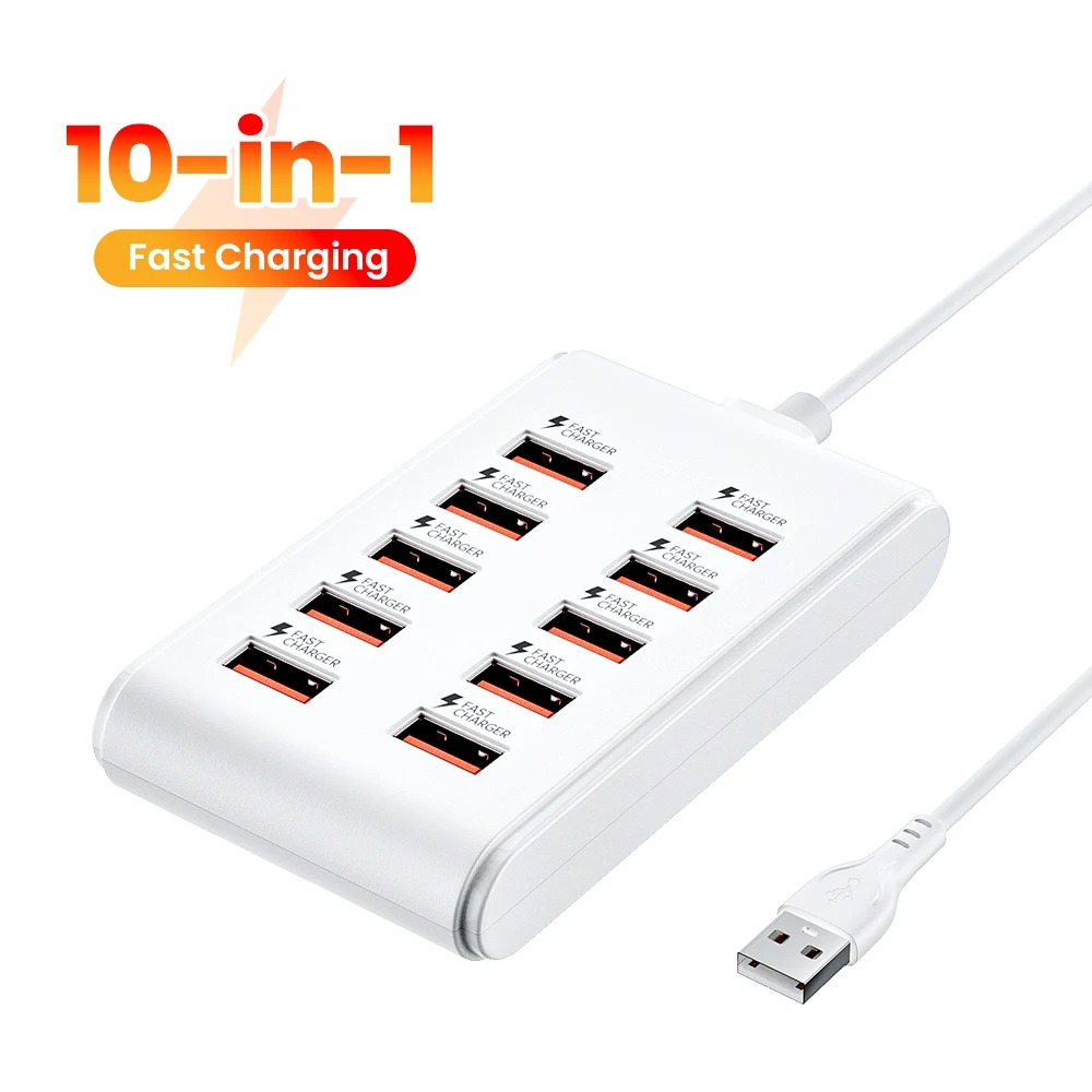 Home Office Call Center - 10 in 1 USB Phone Charger