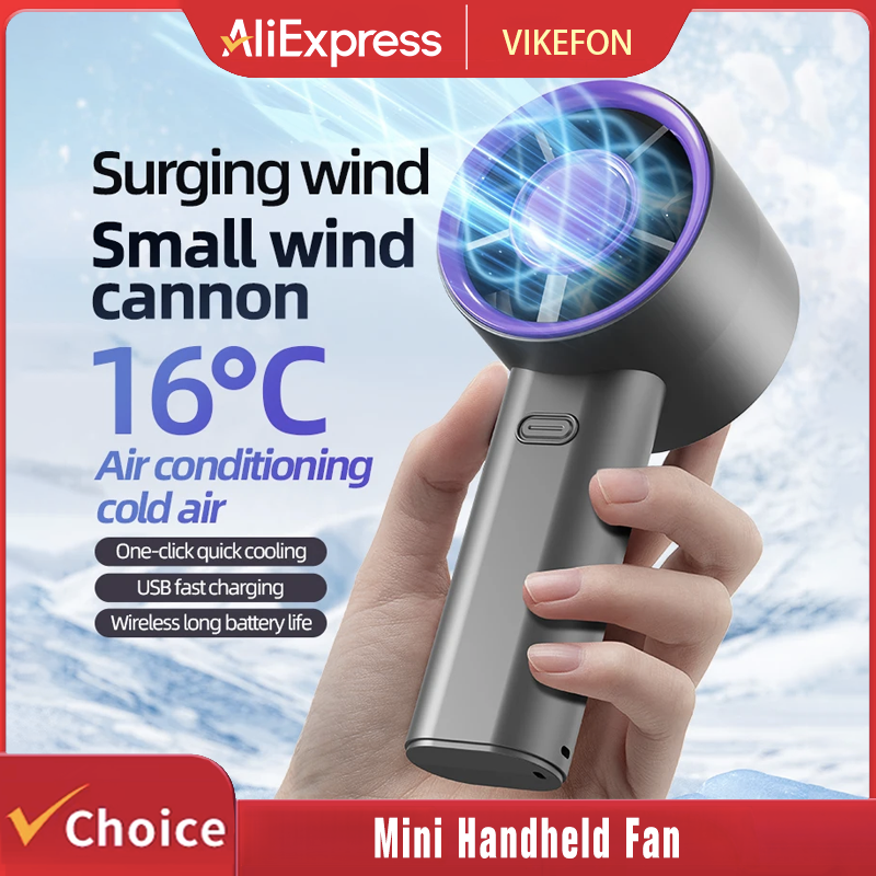 Home Office Call Center - 2 In 1 Handheld Turbo Fan