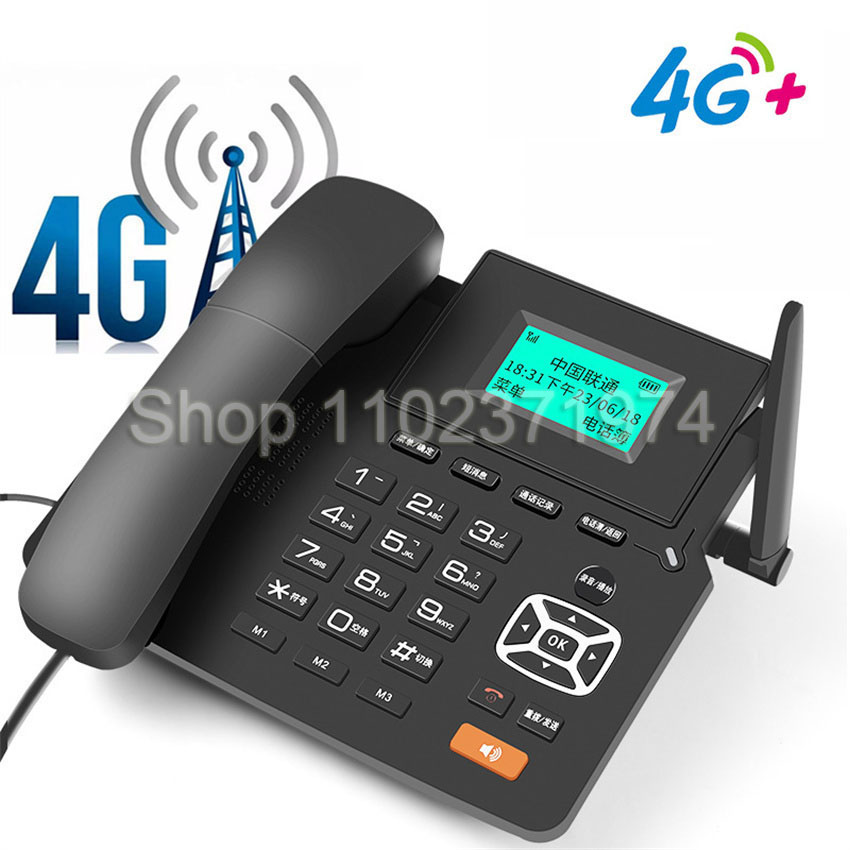 Home Office Call Center - 4G WIFI Wireless Fixed Phone GSM