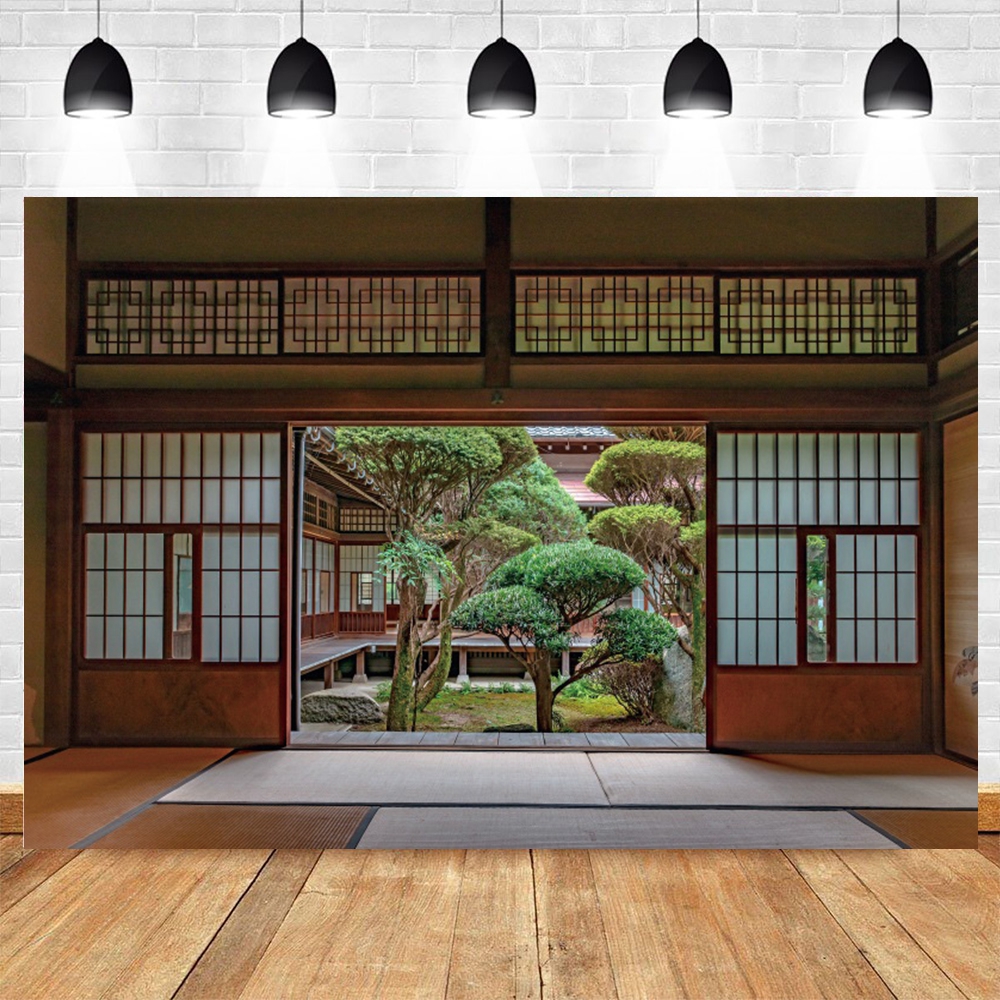 Japanese Style Backdrop Nature - Home Office Backdrop incelemesi ve fiyatı