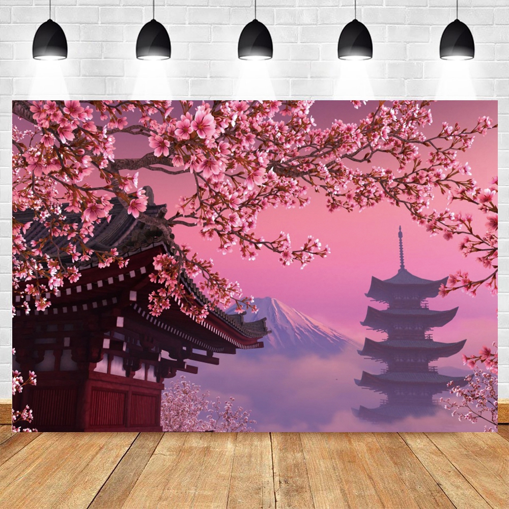 Japanese Style Backdrop Nature - Home Office Backdrop incelemesi ve fiyatı