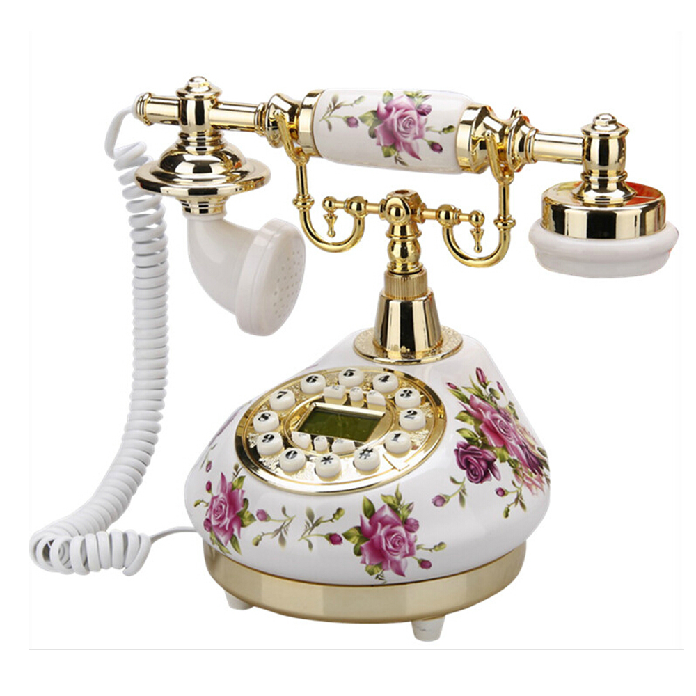 Corded Telephone Retro Landlin - Home Office Call Center incelemesi ve fiyatı