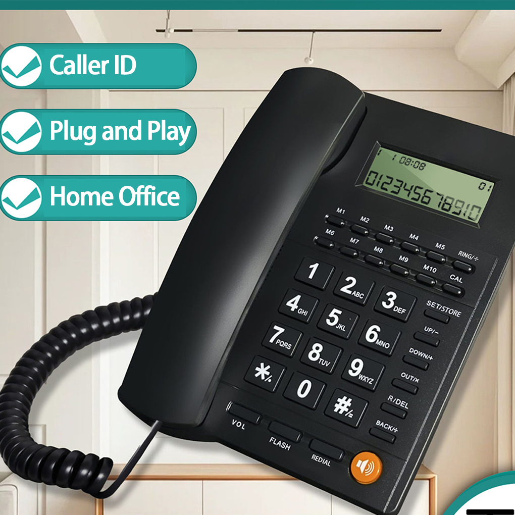 New Landline Telephone Desktop - Home Office Call Center incelemesi ve fiyatı