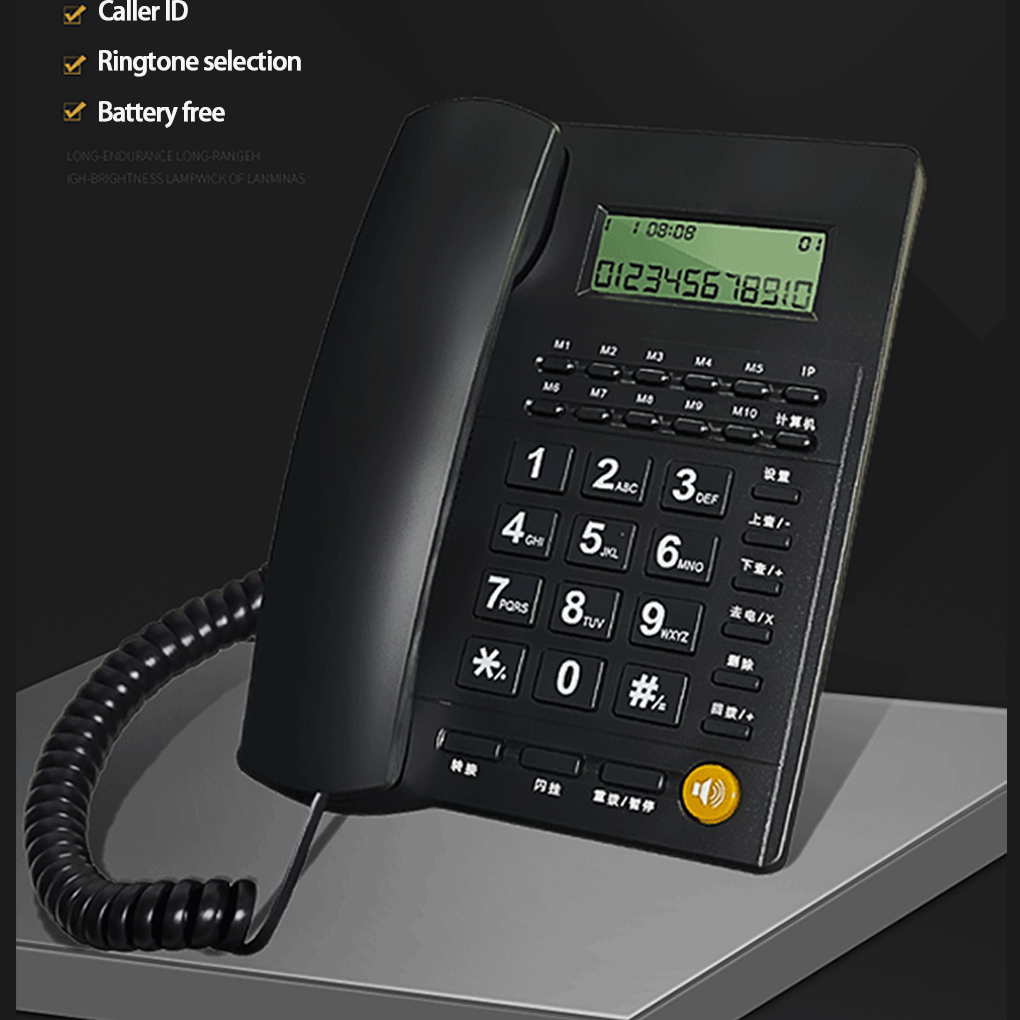 New Landline Telephone Desktop - Home Office Call Center incelemesi ve fiyatı