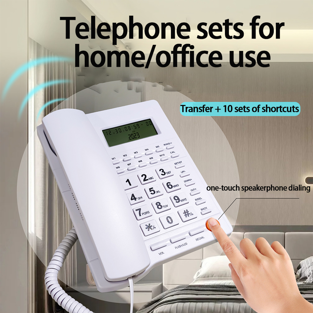 New Landline Telephone Desktop - Home Office Call Center incelemesi ve fiyatı
