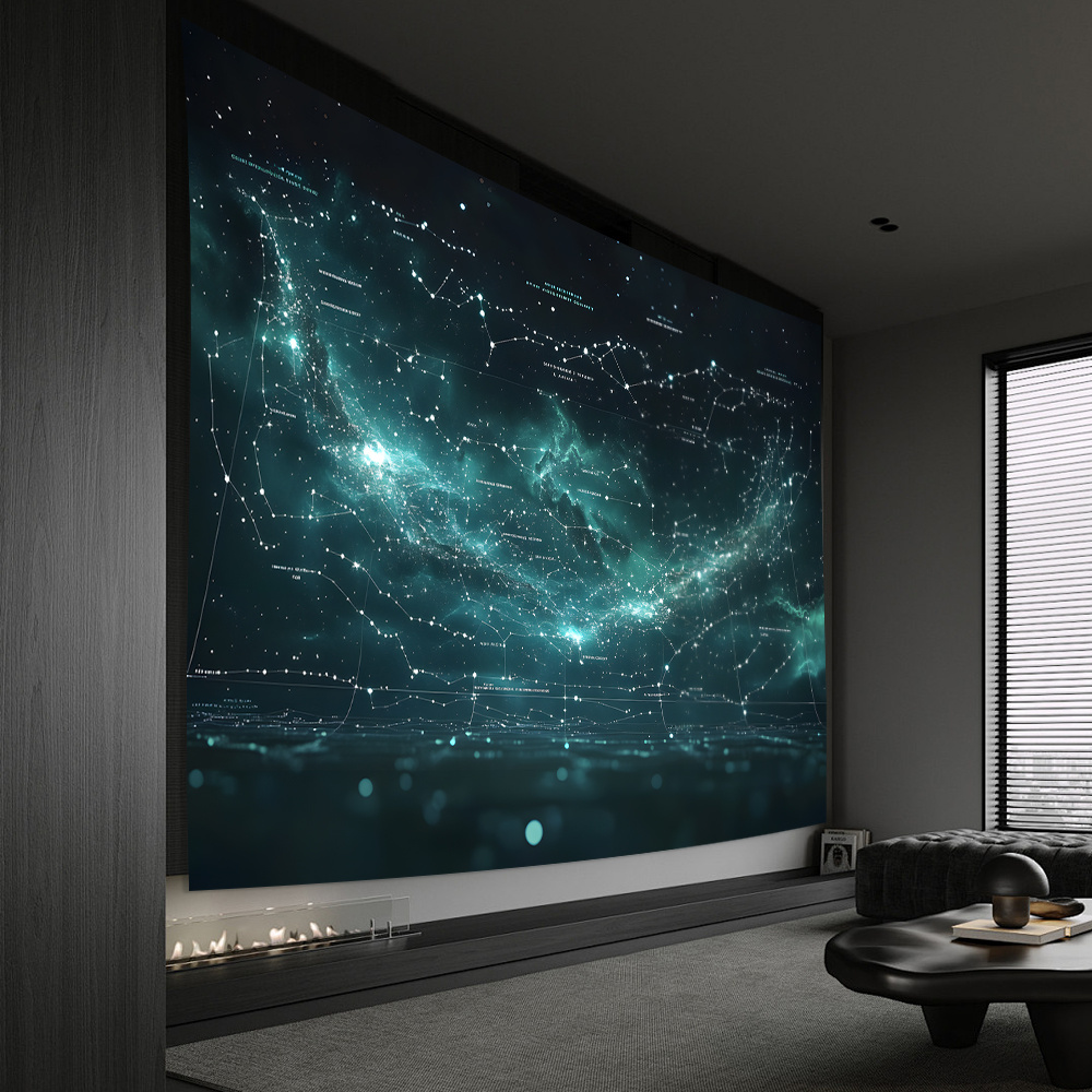 Starry Night Backdrop Cloth -  - Home Office Backdrop incelemesi ve fiyatı