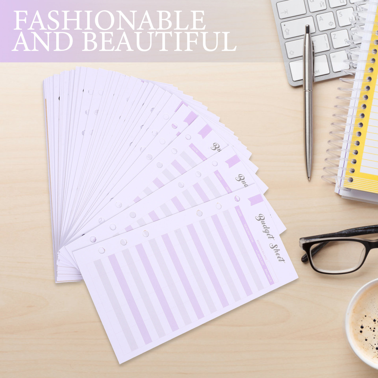 60Pcs Budget Sheets Paper Budg - Home Office Expenses incelemesi ve fiyatı