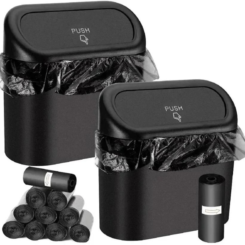 New Car Trash Can (with Lid) 3 - Home Office Call Center incelemesi ve fiyatı