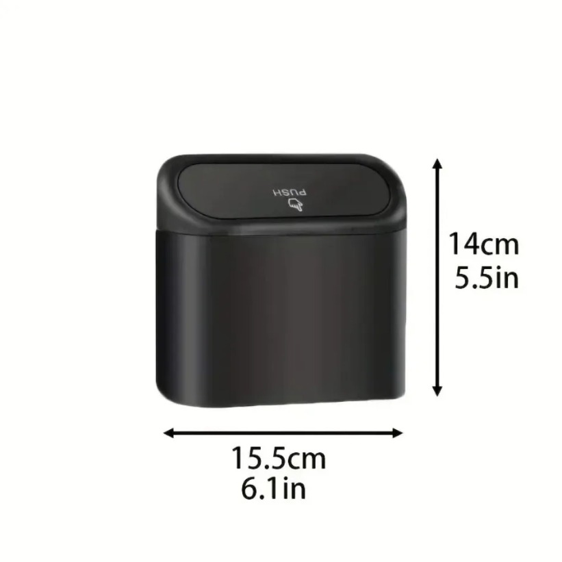 New Car Trash Can (with Lid) 3 - Home Office Call Center incelemesi ve fiyatı