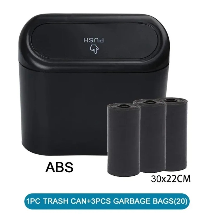 New Car Trash Can (with Lid) 3 - Home Office Call Center incelemesi ve fiyatı