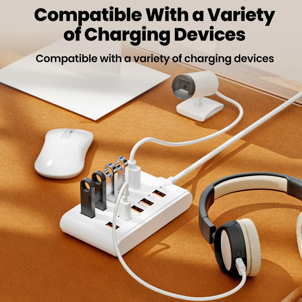 10 in 1 USB Phone Charger Spli - Home Office Call Center incelemesi ve fiyatı