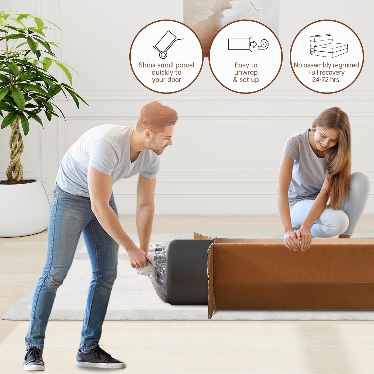Folding Sofa Bed Single Size w - Home Office With Sofa incelemesi ve fiyatı