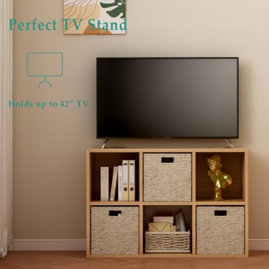 6-Cube Storage Shelf Bookcase  - Bookcase Wood Shelf incelemesi ve fiyatı