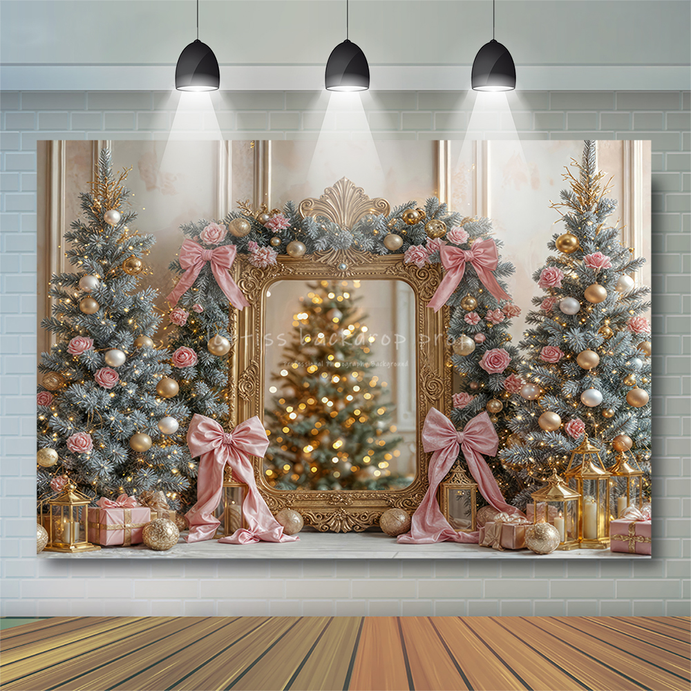 Snow Christmas Arch Fleece Bac - Home Office Backdrop incelemesi ve fiyatı