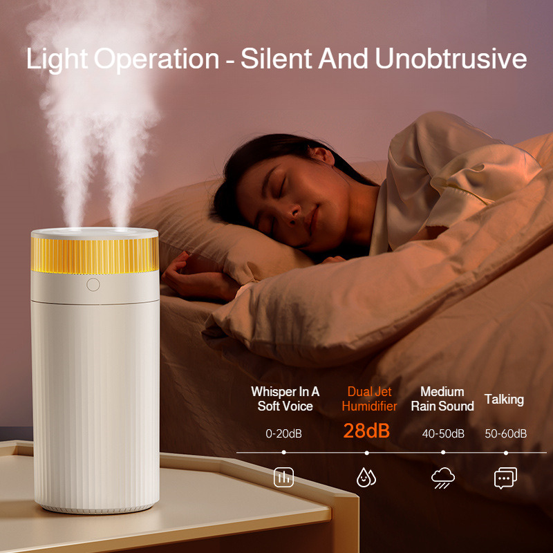Dual Spray Mist Air Humidifier - Home Office With Two Desks incelemesi ve fiyatı
