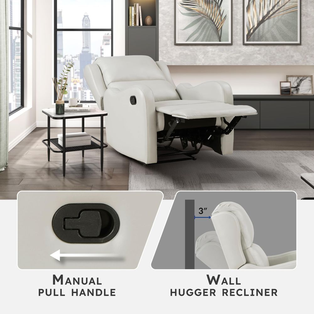 Manual Recliner Chair, Reclini - Home Office With Sofa incelemesi ve fiyatı