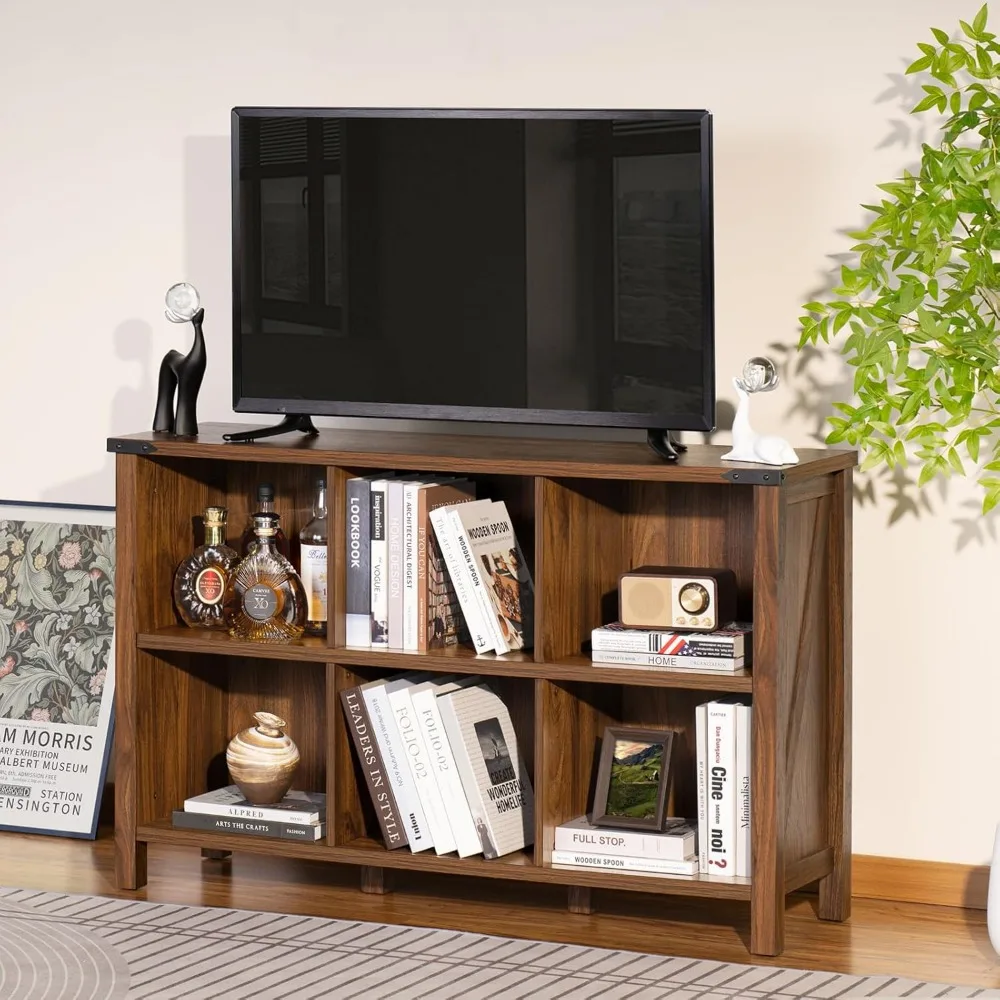 Farmhouse 6 Cube Book Shelf, W - Bookcase Wood Shelf incelemesi ve fiyatı