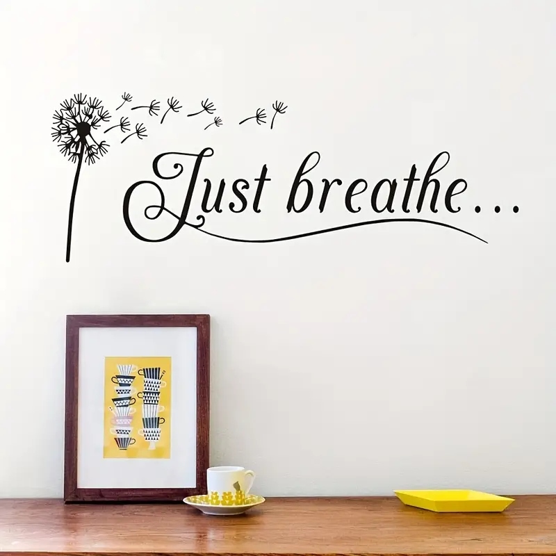 1pc Artistic Fonts PVC Wall De - Home Office Backdrop incelemesi ve fiyatı