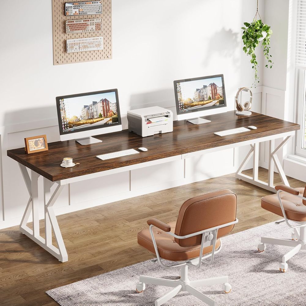 Large 78.7 Two-Person Executiv - Home Office With Two Desks incelemesi ve fiyatı