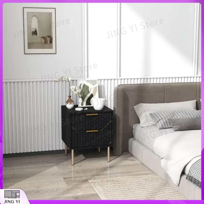 Elegant Two-Drawer Bedside Tab - Home Office With Two Desks incelemesi ve fiyatı