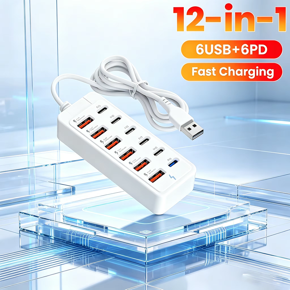 12in1 Power Strip Desktop Supe - Home Office Call Center incelemesi ve fiyatı