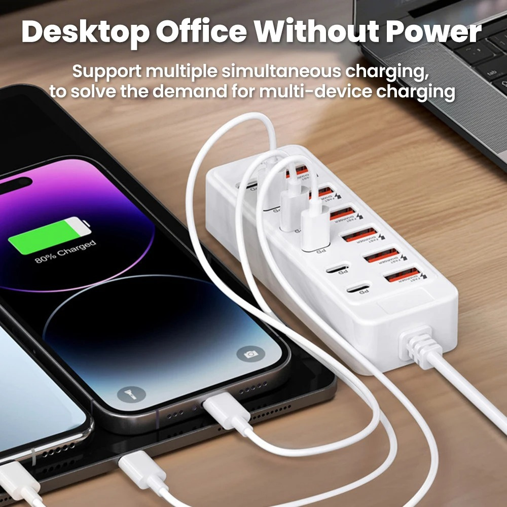 12in1 Power Strip Desktop Supe - Home Office Call Center incelemesi ve fiyatı