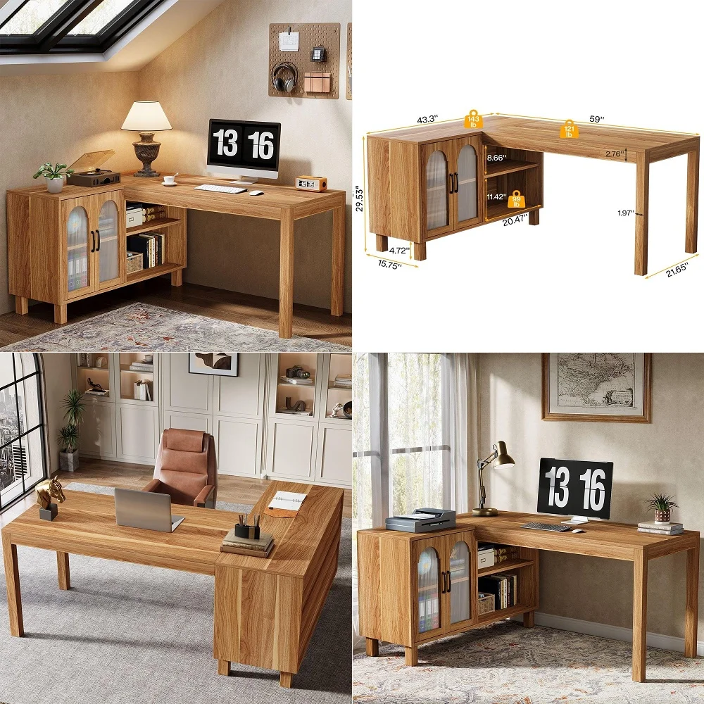 Two Person Desk, 86.6 Inch Ext - Home Office With Two Desks incelemesi ve fiyatı