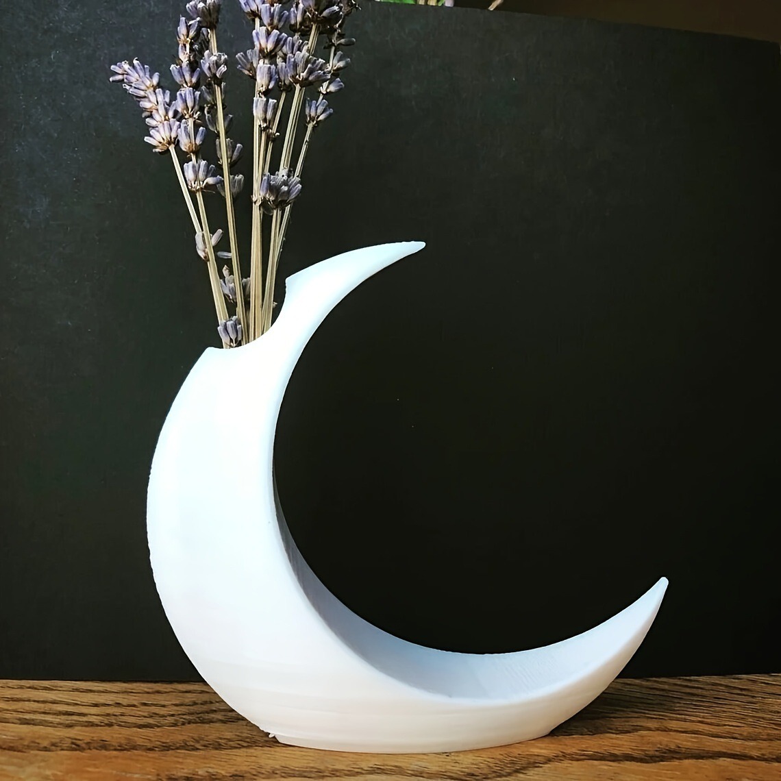 Two fashionable moon-style vas - Home Office With Two Desks incelemesi ve fiyatı