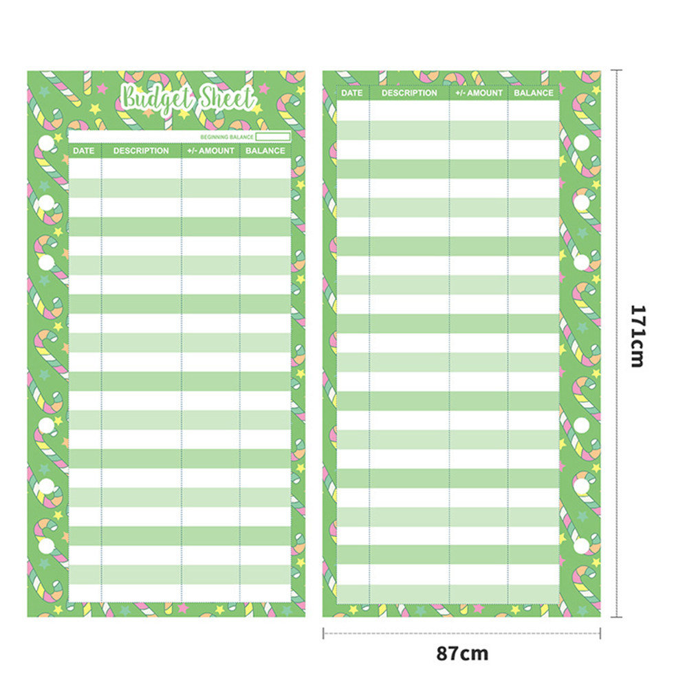 24Pcs Budget Cards Candy Print - Home Office Expenses incelemesi ve fiyatı