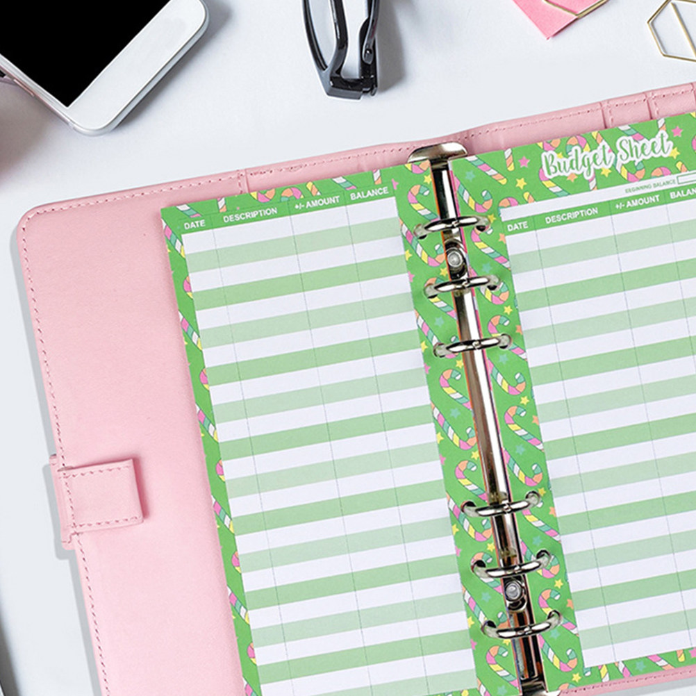 24Pcs Budget Cards Candy Print - Home Office Expenses incelemesi ve fiyatı